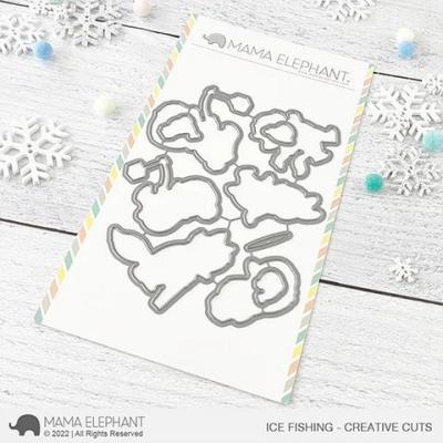 Mama Elephant Creative Cuts - Ice Fishing